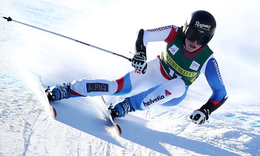 Ski Abfahrt